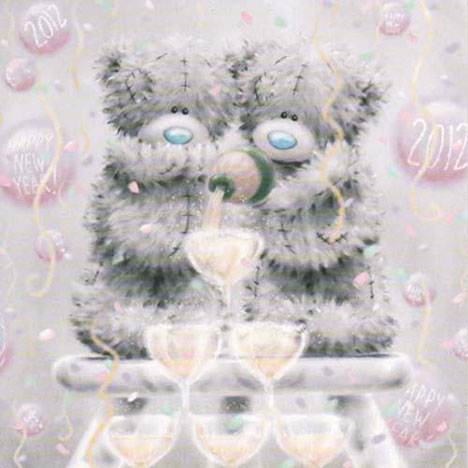New Year Me to You Bear Card £1.95